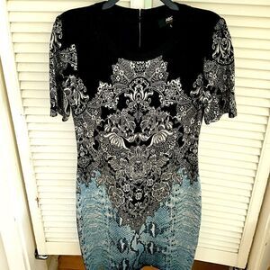 ABS’ SOFT STRETCH🐰 Knit 🧶 Animal 🦒 print Dress 👗 Fabulously Comfortable!
